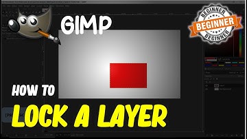 Gimp How To Lock Layer