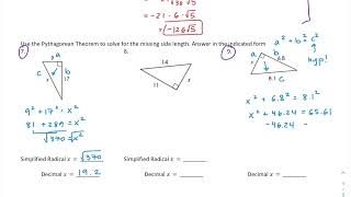 GEOM / Unit 2 Test Review VIDEO