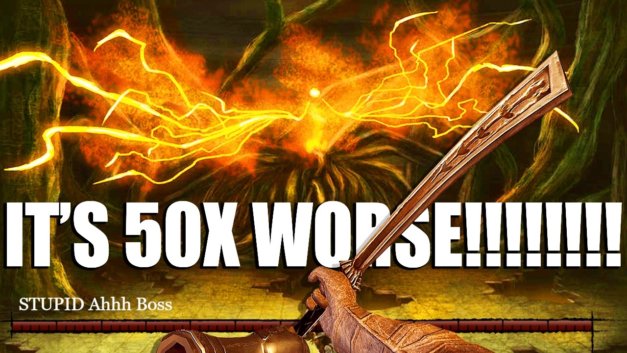 The WORST Boss In Souls History IN FIRST PERSON...
