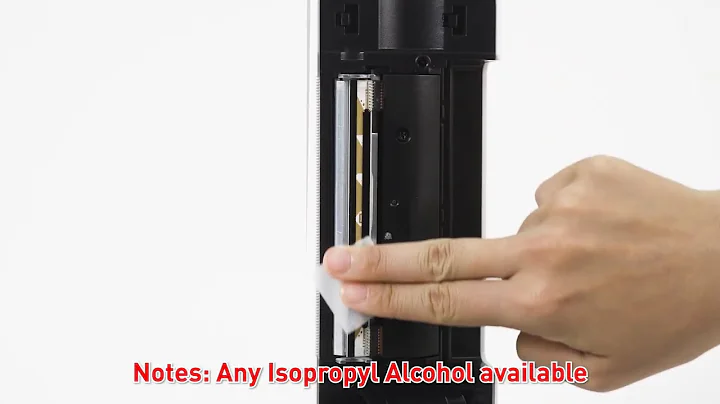 Phomemo 249BT Tutorial: How to Clean the Print Head for Label Printer 249BT丨Instruction Manual