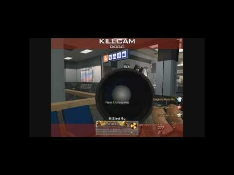 Call of duty Mw2 Quickscope Montage Terminal (killcam)