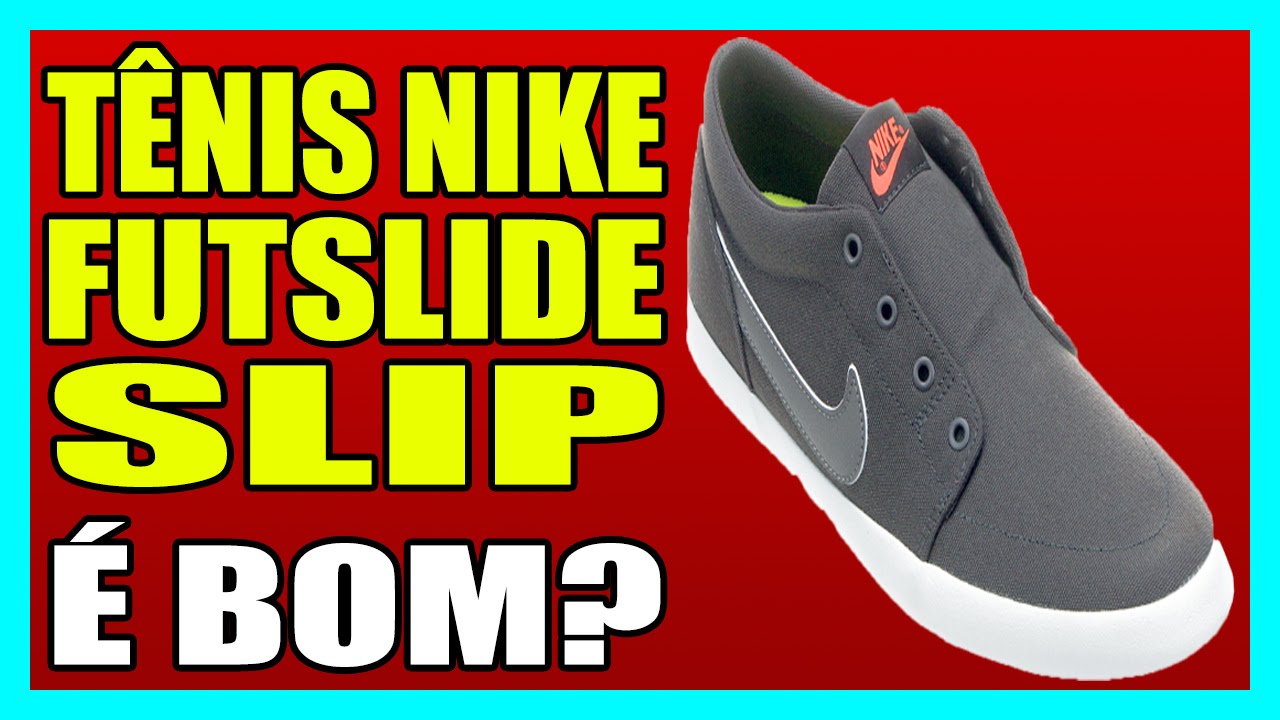 tênis nike futslide slip