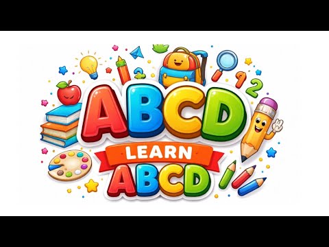 ABCD with Animation | ABCD For Toddler| A For Apple 🍎🍏🍎 - YouTube