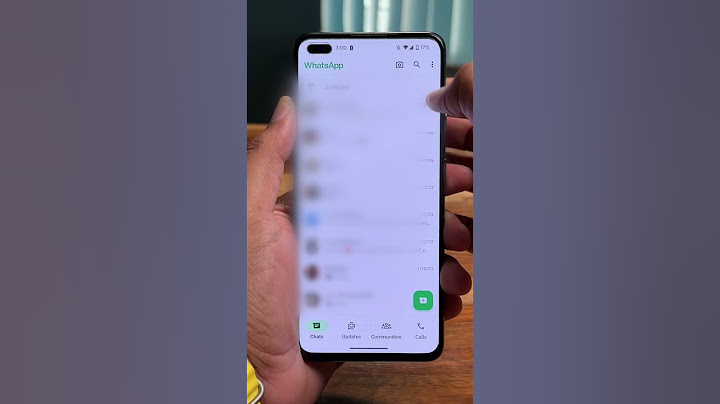 Hide WhatsApp Chats With Secret Code!