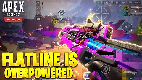 Flatline Is Overpowered In Apex Legends Mobile | Apex Legends Mobile Montage RC Lee