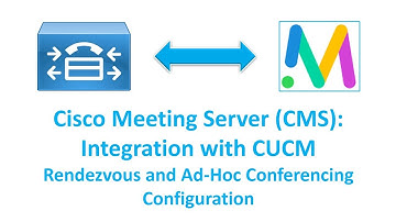 Cisco Meeting Server (CMS): Integrating with CUCM & Rendezvous & Ad-Hoc Video Conferencing