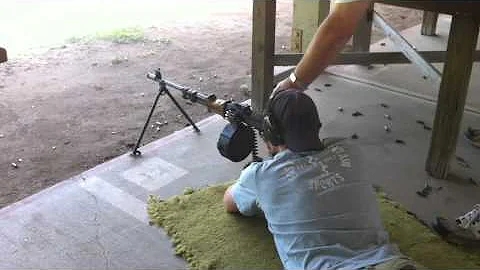 Original Chinese RPD vietnam machine gun