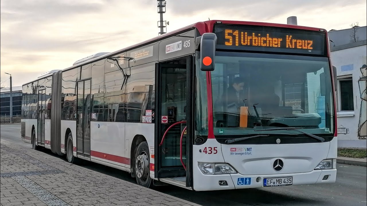 Mitfahrt auf der Linie 60 vom Urbicher Kreuz bis Einkaufszentrum