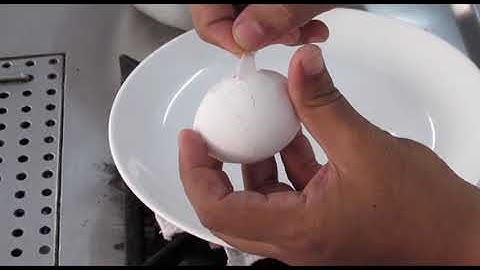 Video Lecture, Sem-I, Food Production Practical, Medium Boiled eggs
