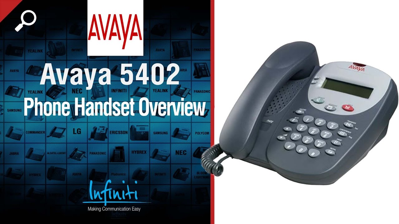 AVAYA 5402 BUSINESS TELEPHONE OFFICE PHONE HANDSET 