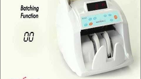 MX50i - Intelligent Note Counting Machine by Maxsell, Chennai