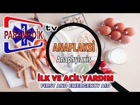 ALERJİK ŞOK - ANAFLAKSİ&rsquo;de İlk Yardım ve Acil Yardım