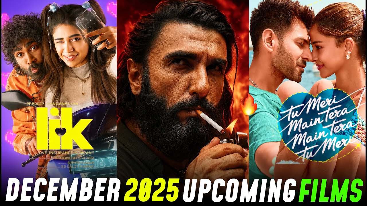 Top 10 Upcoming Movies In December 2025 | Upcoming Indian Movies You ...