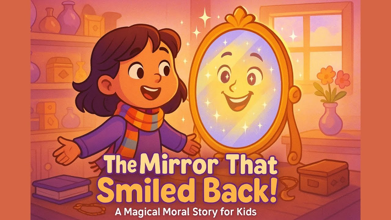 Mira and the Mirror That Smiled Last | Magical Moral Story for Kids ...
