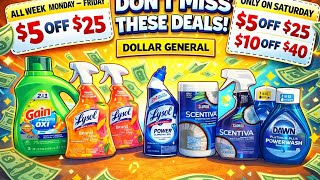 Dollar General Couponing WIN! 🛒 Paper & Household Stock Up Deals!