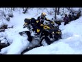 ATV Riding on Mountains on Tracks | Покатушка на квадриках в горах на гусеницах