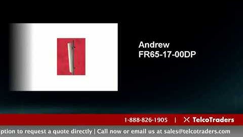 Andrew FR65-17-00DP - Buy, Sell & Repair | TelcoTraders