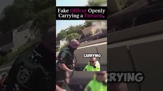 Fake Officer Openly Carrying a Gun. #police #bodycam#lawcamclips