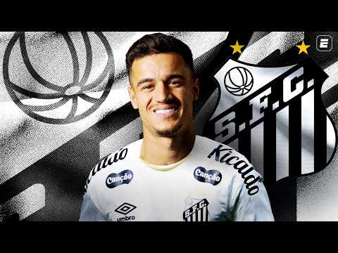 PHILIPPE COUTINHO | BEM-VINDO AO SANTOS! | SKILLS E GOLS DO MEIA NA ÚLTIMA PASSAGEM NO VASCO