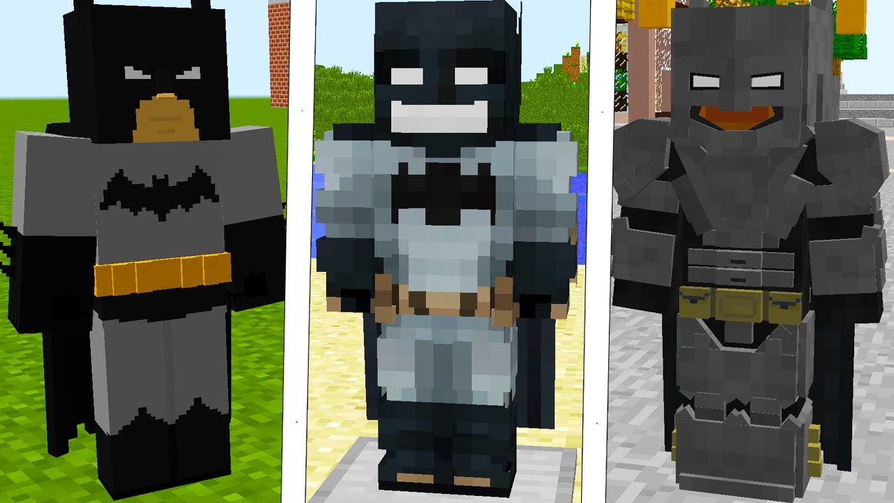 Minecraft batman. Бэтмен майнкрафт. Мод на Бэтмена в майнкрафт. Мод на супергероев 1.19.2. Бэтмен майнкрафт скин.