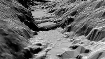 Horsepasture LIDAR 3D flythrough with bare earth and water