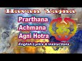 Havan yajna  agni hotraarya samaj vedic havan mantrashindu daily prayer