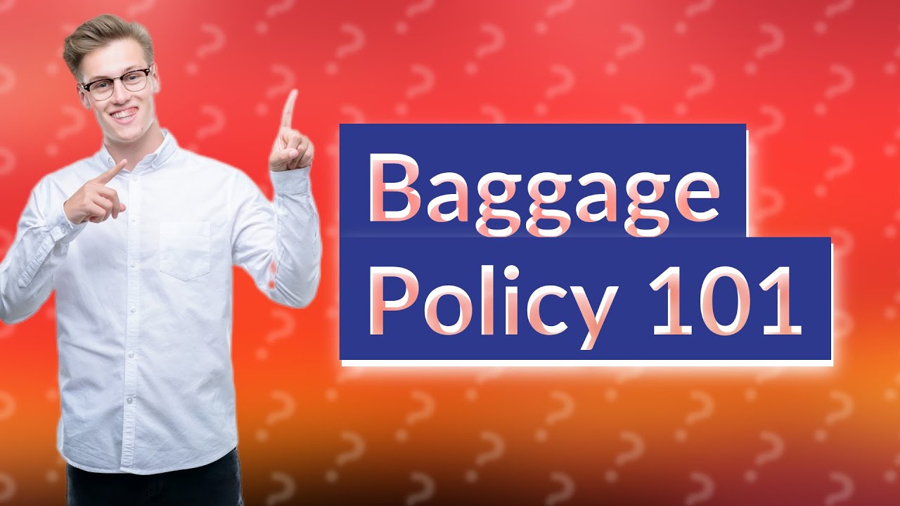 Does Spirit really check bags? YouTube