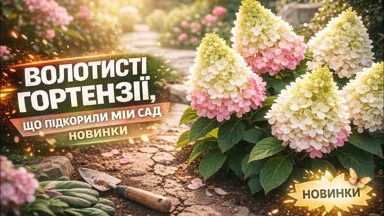 Топові волотисті гортензії- новинки сезону: Бонфаєр, Пінкі Проміс, Ред Вільвет, Мелжікал Монблан 