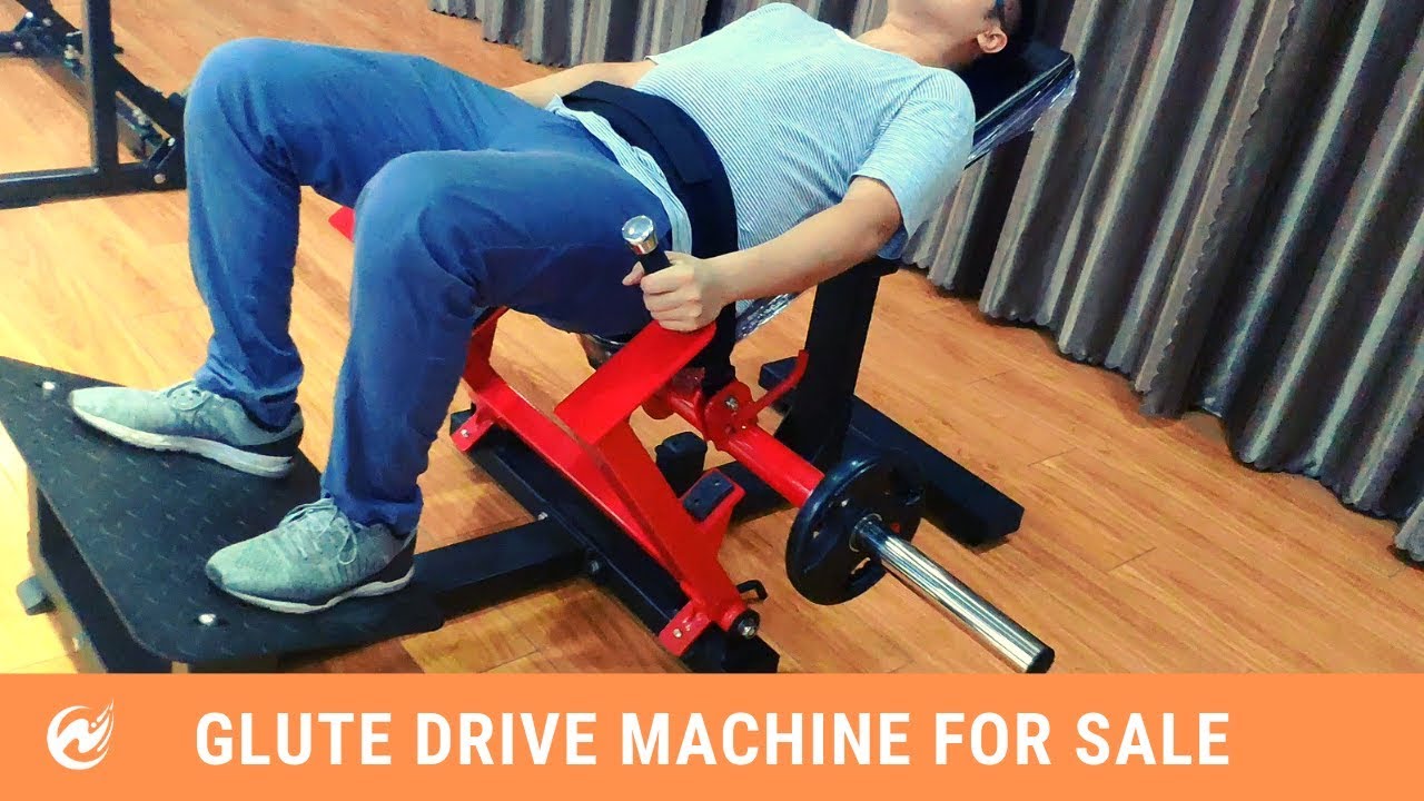 syedee Glute Bridge Machine, Heavy Duty Plate-Loaded Hip Thrust