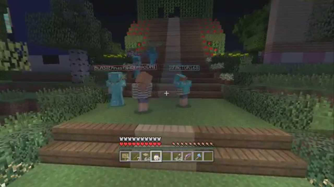 Minecraft xbox360 New Garden/pvp map YouTube