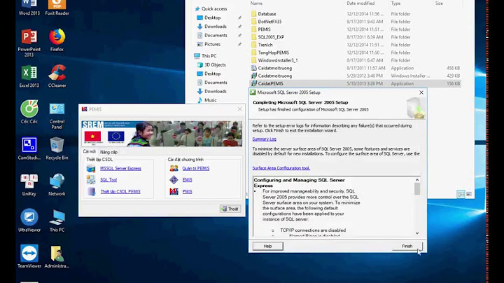 Hướng dẫn cài pmis trên win 10 64bit