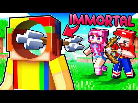 I Added IMMORTALITY To Troll My Friends in Minecraft!
