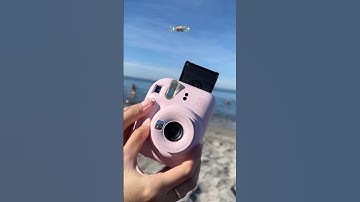 The beach and an instax mini 12 camera 🤝📸✨ #instax #instaxmini12 #instaxmini #instaxcamera