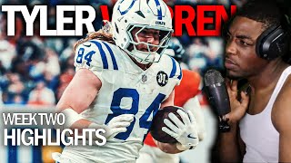 Tyler Warren Targets vs Broncos | Week 2 NFL 2025