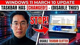 STOP! Windows 11 March 10 Update Just Changed Your Taskbar (Disable This!) Profile