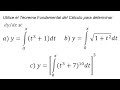 04. Derivada de una Integral utilizando el Teorema Fundamental del Cálculo (caso 1, 2 y 3)