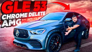 2022 MERCEDES BENZ GLE 53 PARTIAL CHROME DELETE/POWDER COATED WHEELS AND MORE!!!