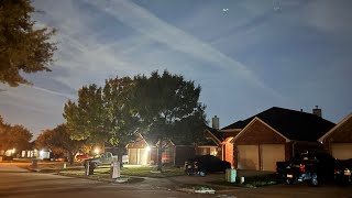 30 MPH Wind Gusts Hit Frisco TX at Night 11/8/25