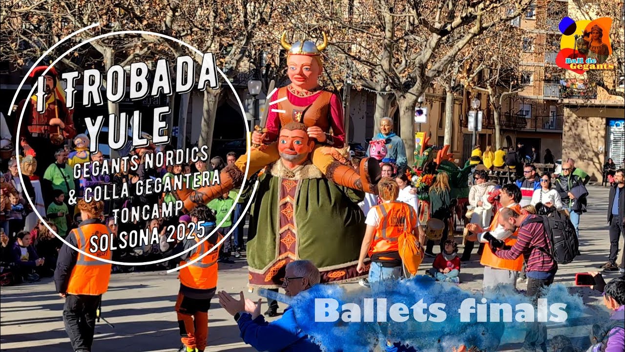 Gegants Nordics & TonCam - Balls de plaça  I Trobada Yule