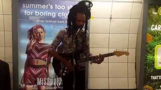 Chris Morris performing in London Underground (part 2)
