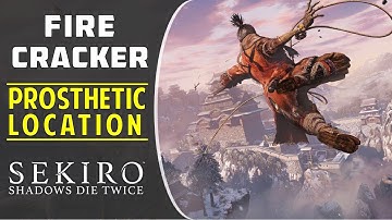 How to get the Shinobi Firecracker Prosthetic Tool | Sekiro: Shadows Die Twice