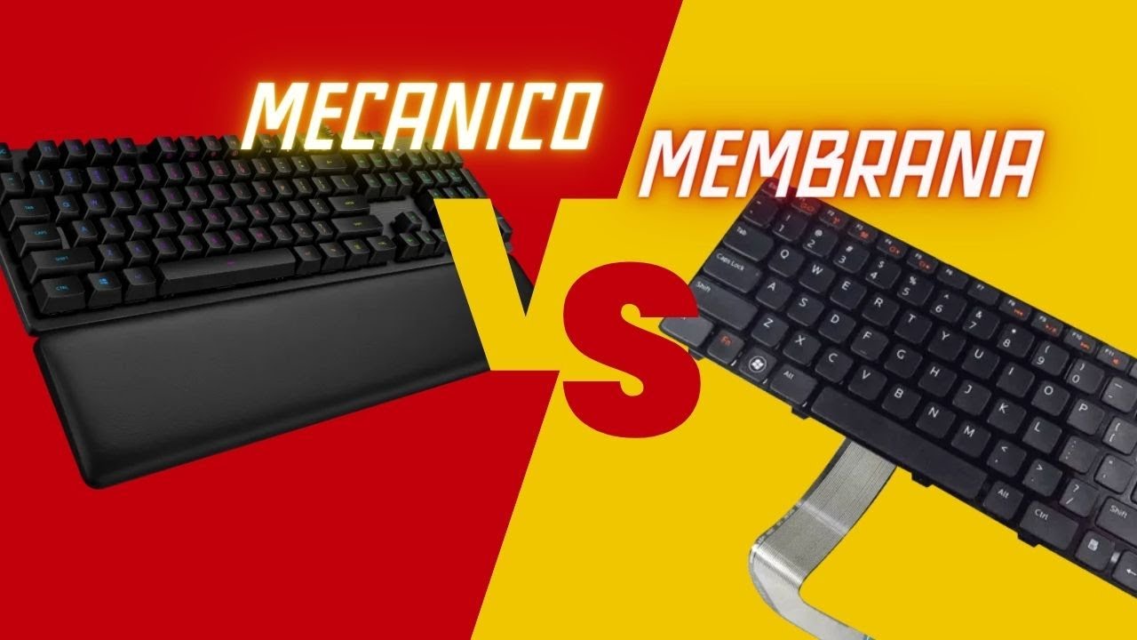 ¿Qué Teclado es mejor? Teclado de Membrana VS Mecánico