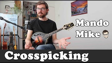 Crosspicking - Using Wildwood Flower - Mandolin Lesson (Advanced)