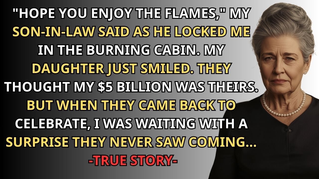 Мой зять запер меня в горящей хижине за 5 миллиардов долларов. Когда они вернулись, у меня были д...