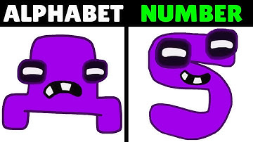 Reverse Kazakh VS Reverse Number Alphabet Lore | Part 4 (26-1...)