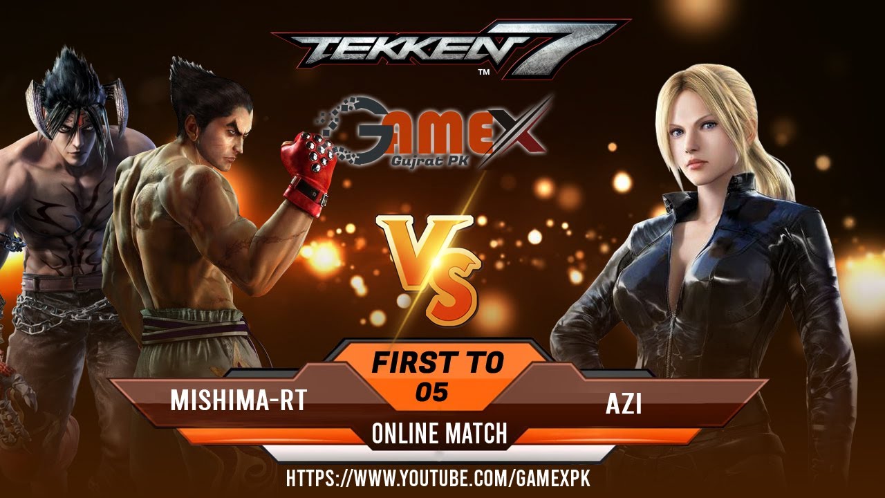 Tekken 7 Mishima-RT vs Azi (Ft-05 Online Match)
