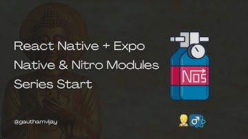 Интеграция собственных модулей в React Native — Начало серии | Модули Nitro | Модули Turbo