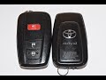 2019  2023 toyota rav4 key fob battery replacement  easy diy