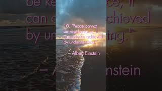 Albert Einstein Quotes About The Universe, Love And War. #10
