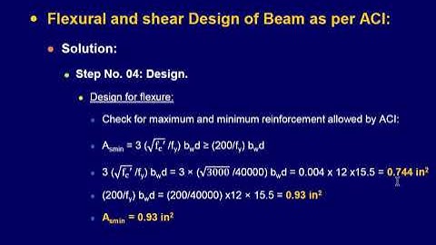 Design of RC Beam in Shear   2